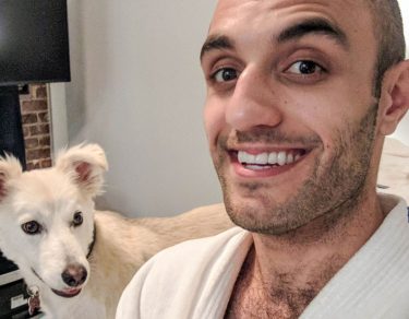 Essy Knopf anxious seeks canine