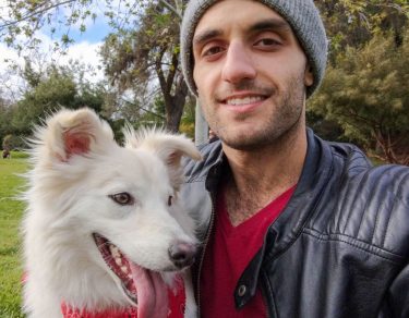 Essy Knopf anxious seeks canine