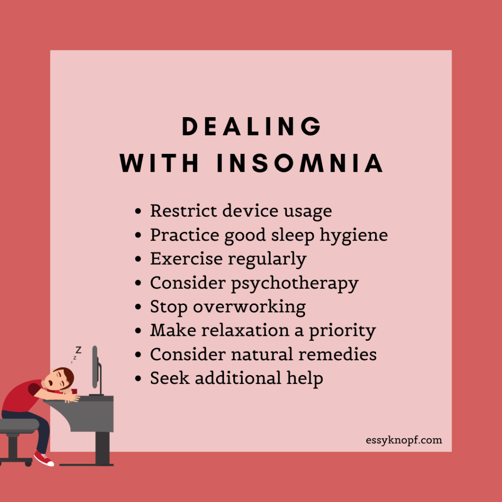 essy knopf treating insomnia