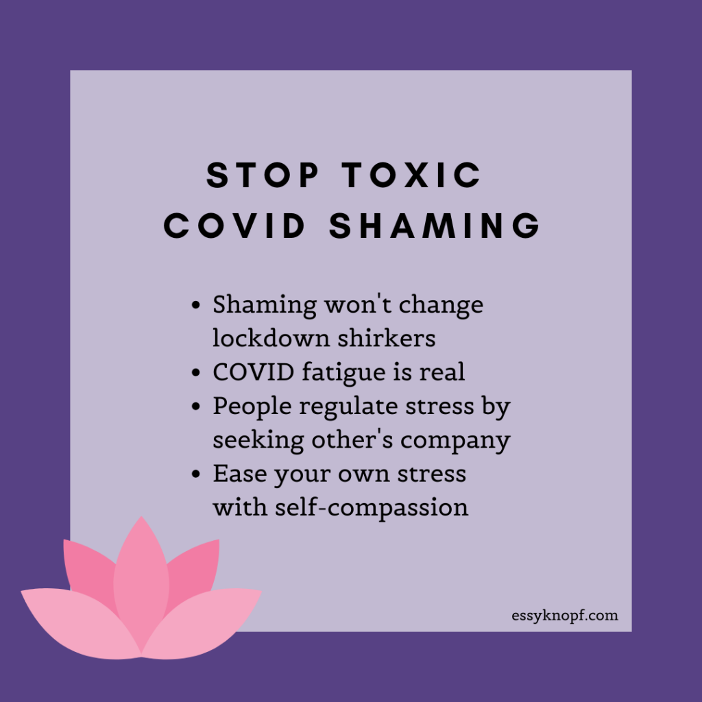 essy knopf gay toxic covid-19 shaming coronavirus