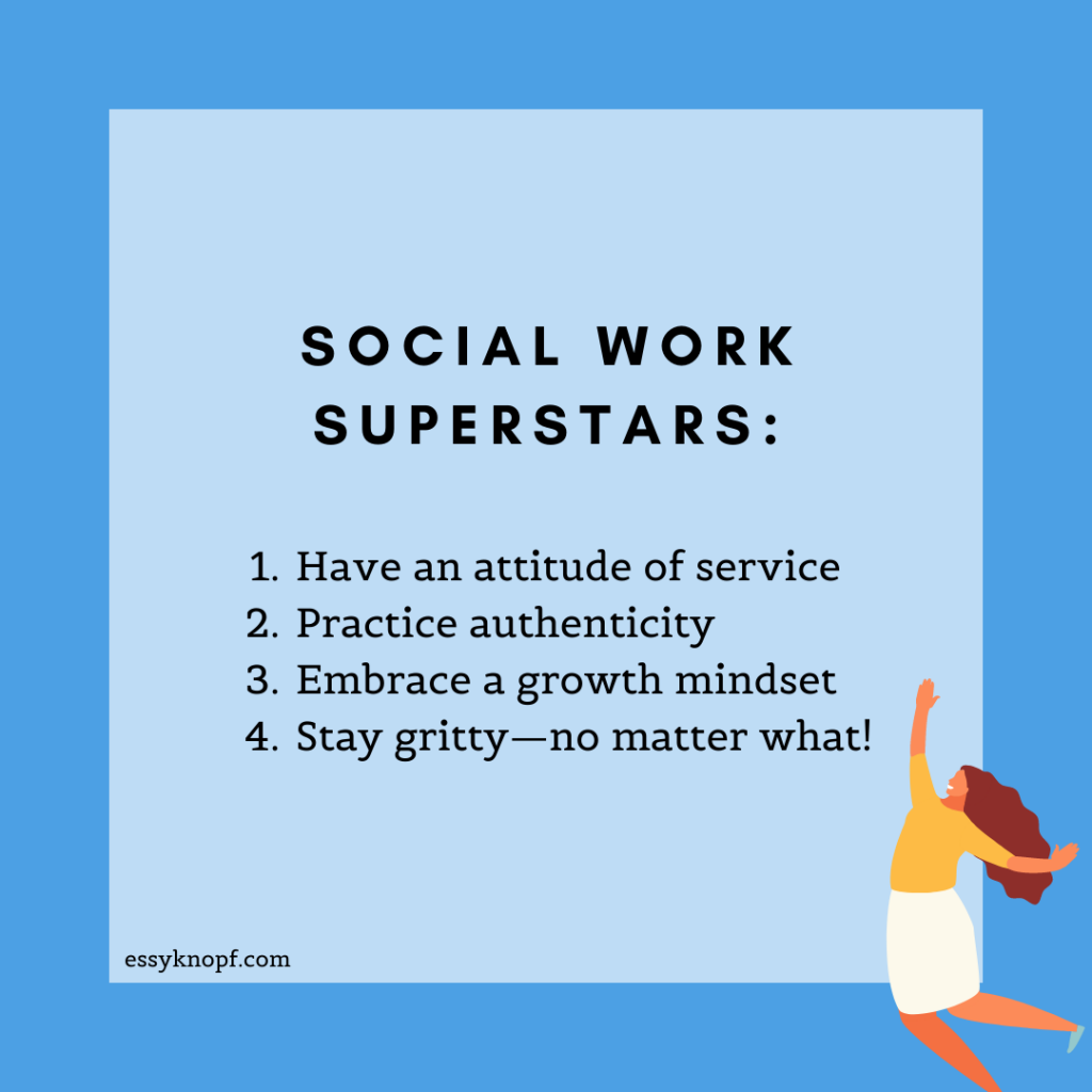 Essy Knopf social work superstar