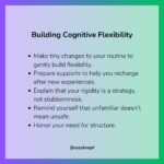 Neurodivergent cognitive rigidity: Why change feels so hard