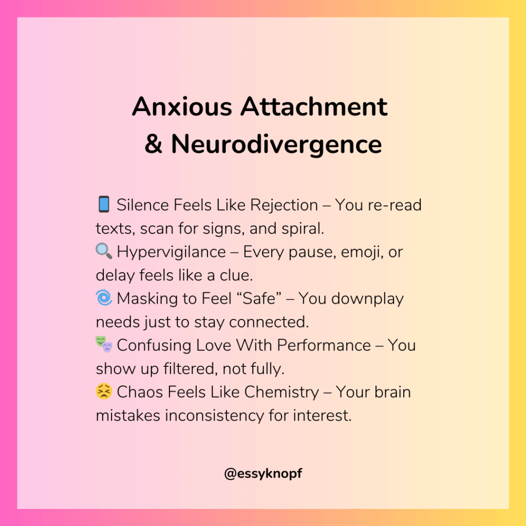 Essy Knopf anxious attachment