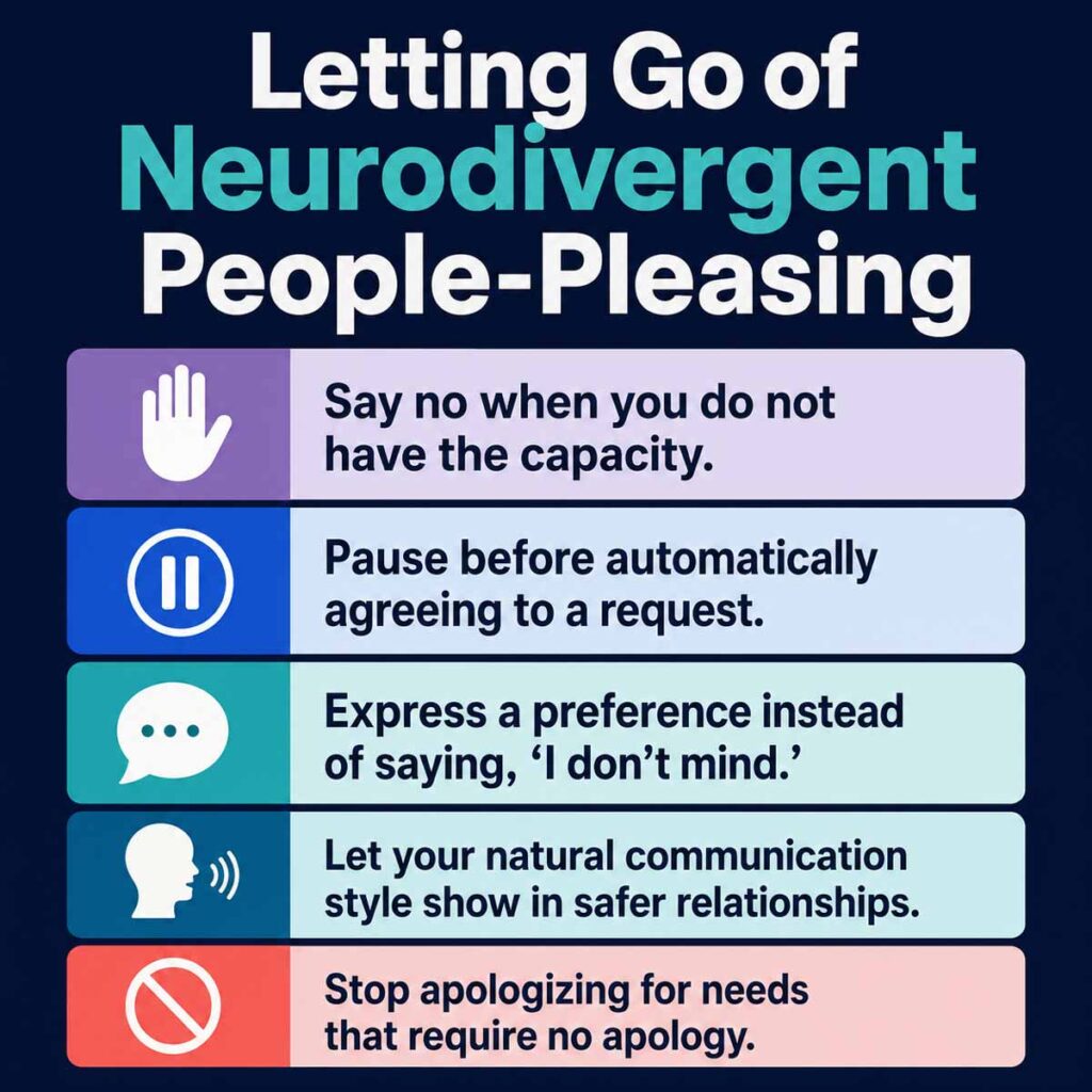 Essy Knopf neurodivergent people-pleasing