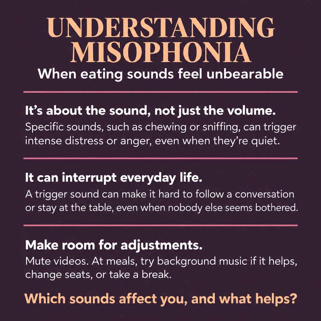 Essy Knopf misophonia