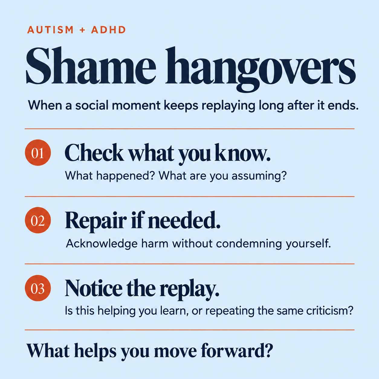 Essy Knopf shame hangovers